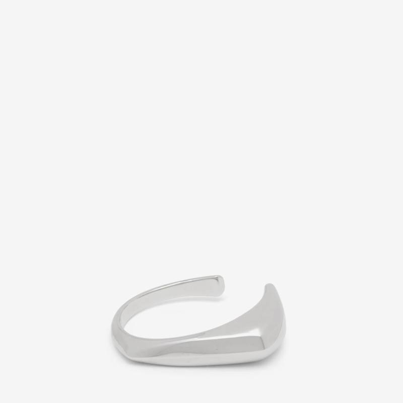 Alexander McQueen Women's Silver Claw Cuff - S (Brass)